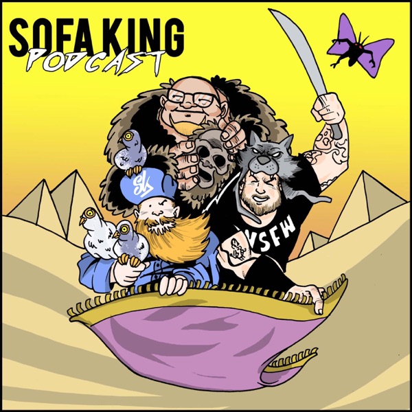 Logo of Sofa King Podcast