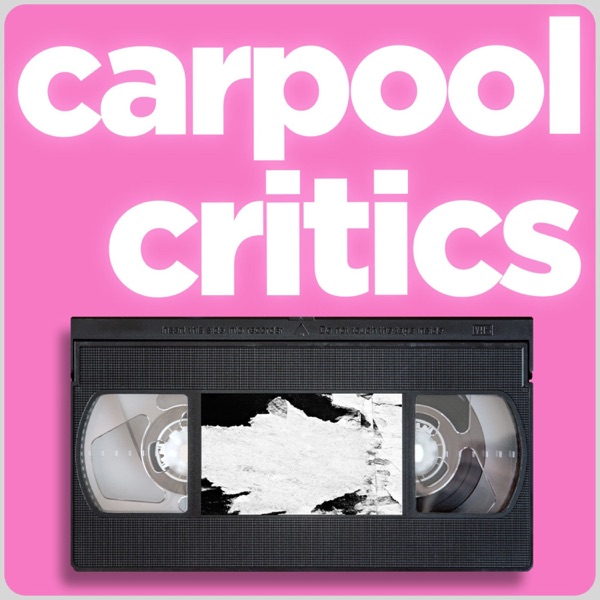 Logo of Carpool Critics - a movie podcast!