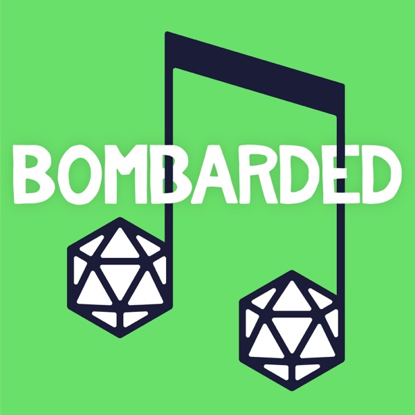 Logo of bomBARDed - A Musical Dungeons & Dragons Adventure