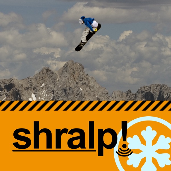 Logo of shralp! snowboarding video news